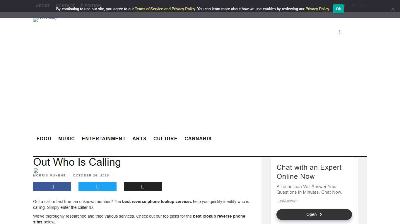 Reverse Phone Lookup: 10 Services To Find Out Who Is Calling - LA Weekly